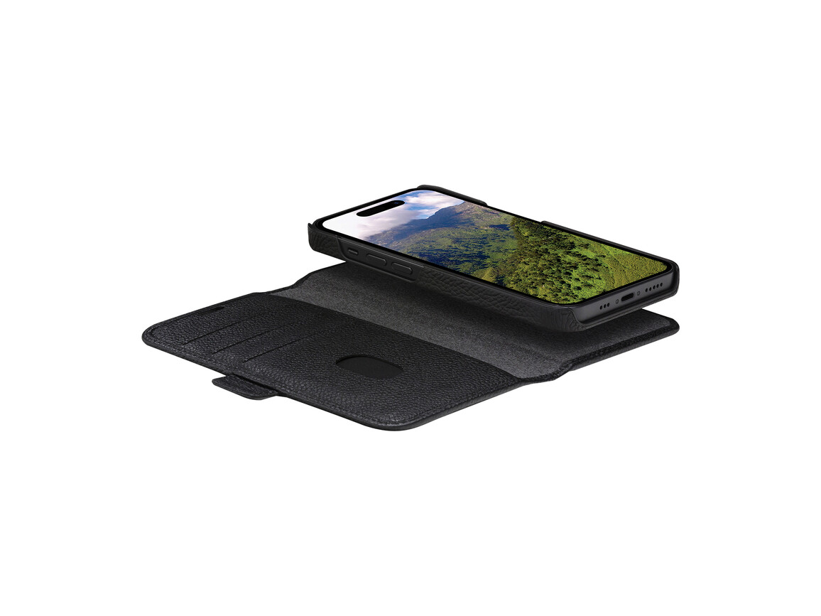 dbramante 2in1 Case New York für iPhone 15 Pro, schwarz>