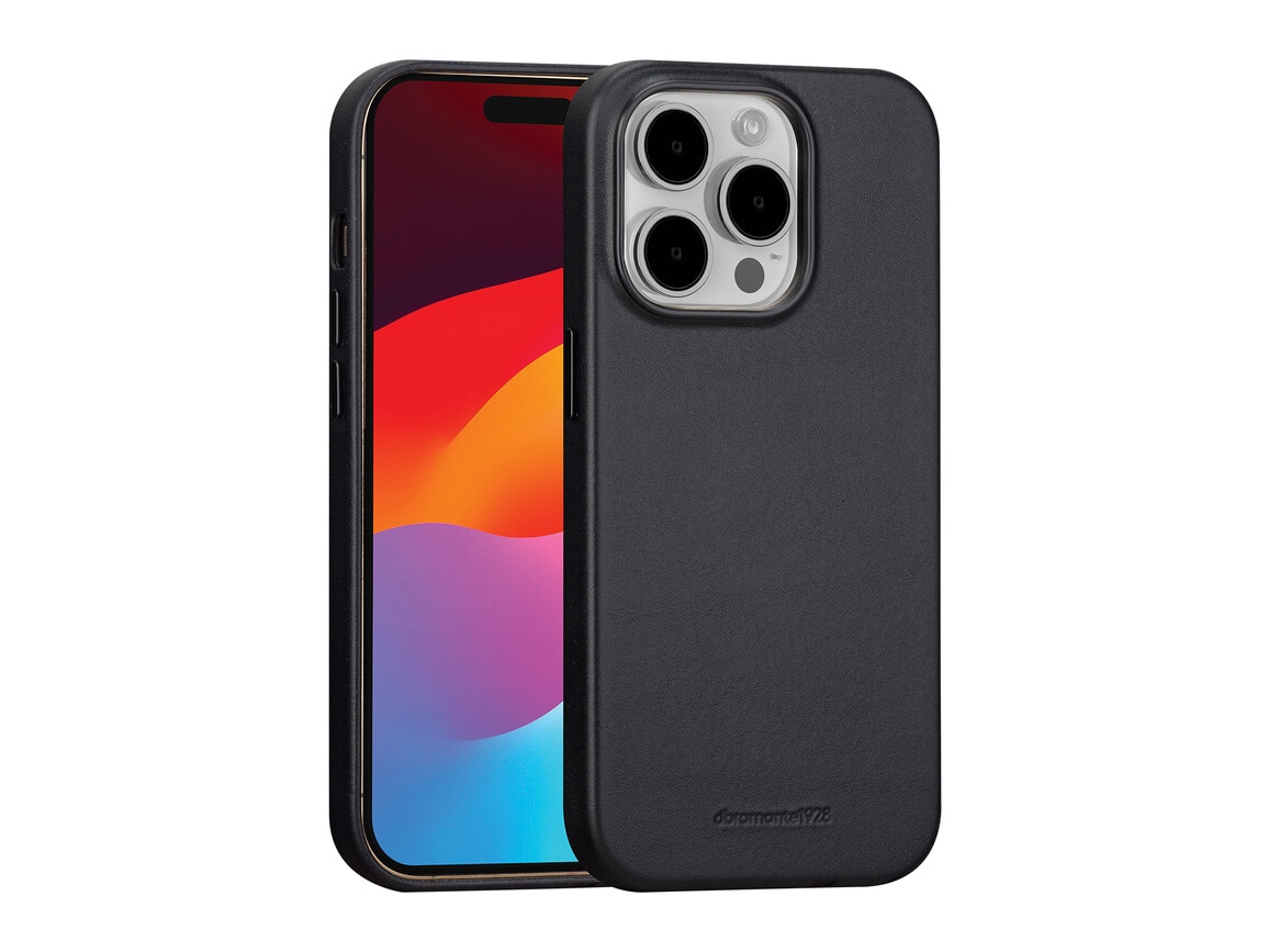 dbramante Roskilde Case mit MagSafe für iPhone 15 Pro Max, schwarz