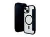 dbramante Helsinki Case mit MagSafe für iPhone 15, schwarz/transparent >