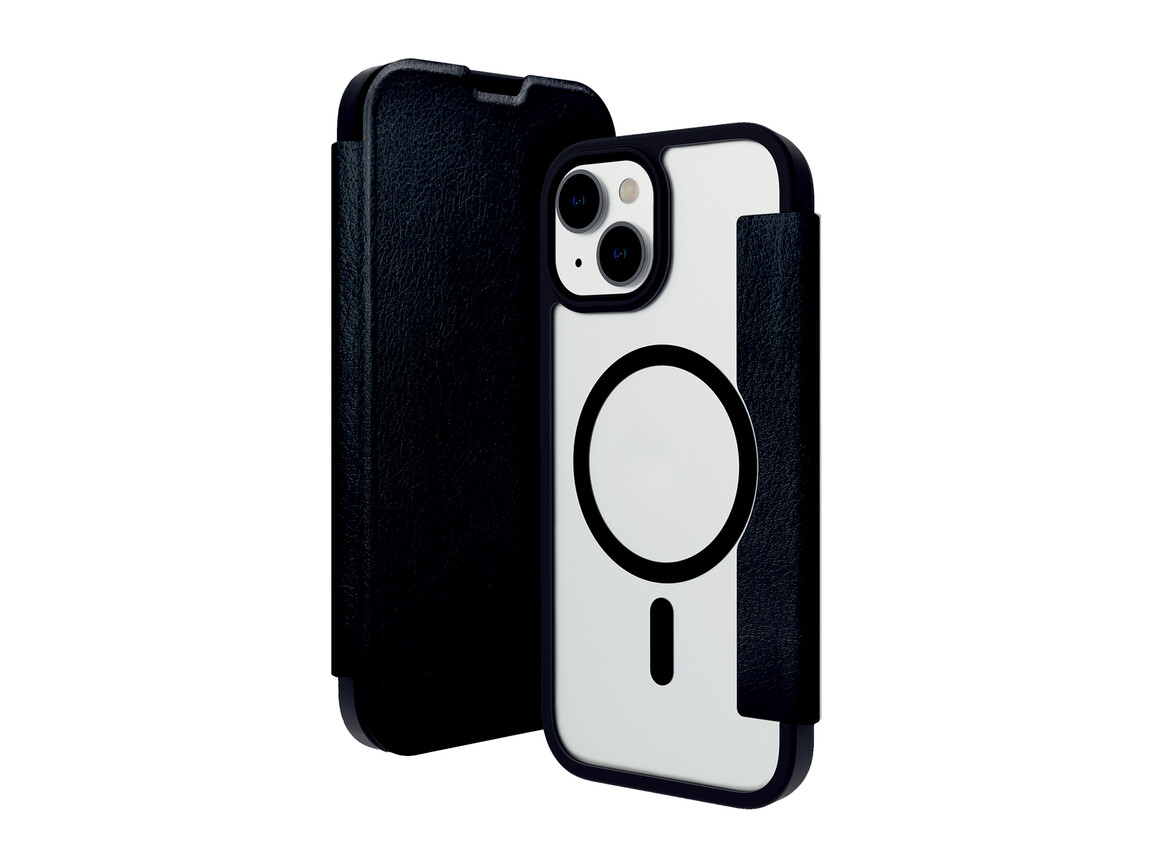 dbramante Helsinki Case mit MagSafe für iPhone 15, schwarz/transparent >