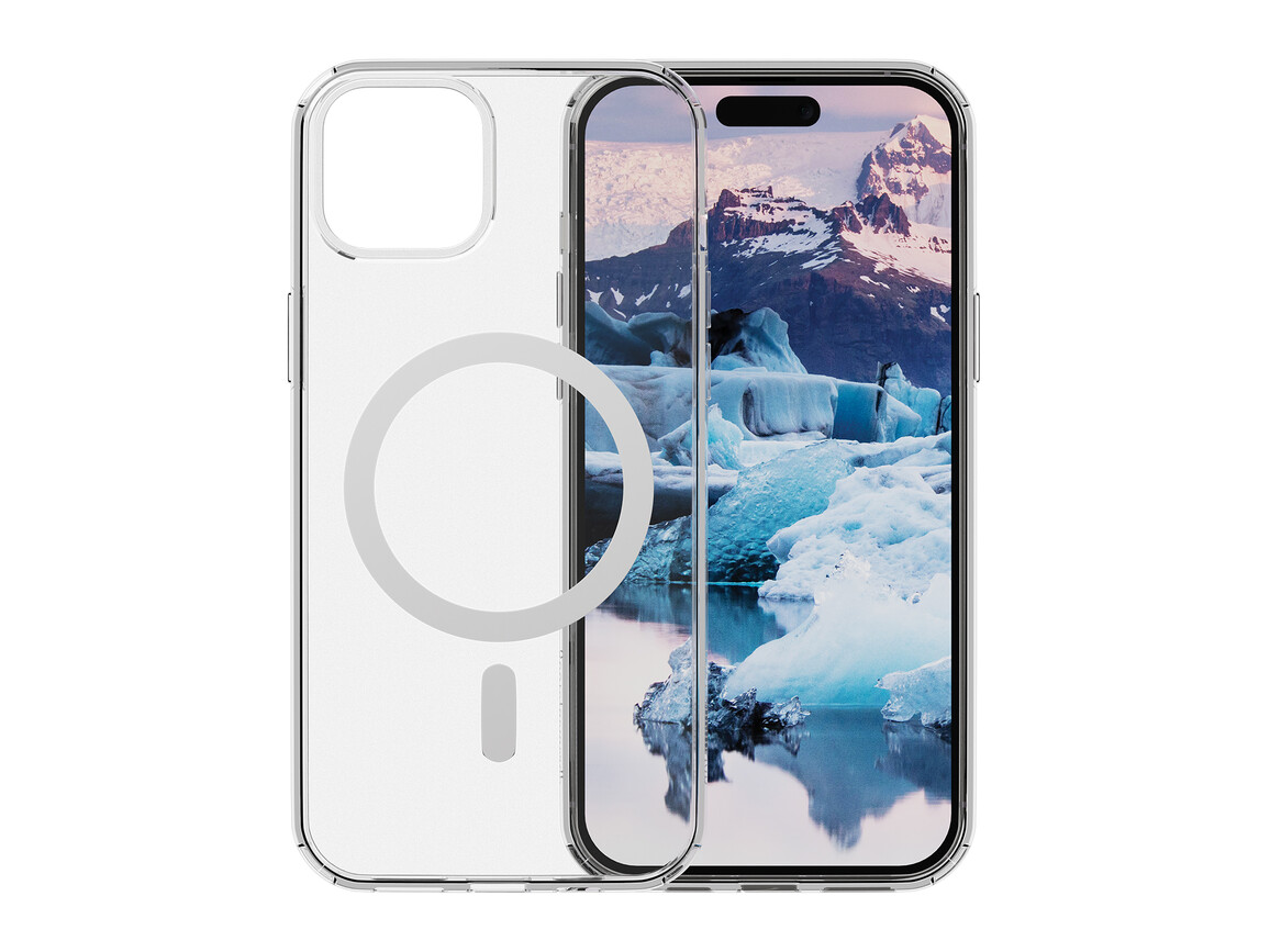 dbramante Iceland Pro Case mit MagSafe für iPhone 15, transparent