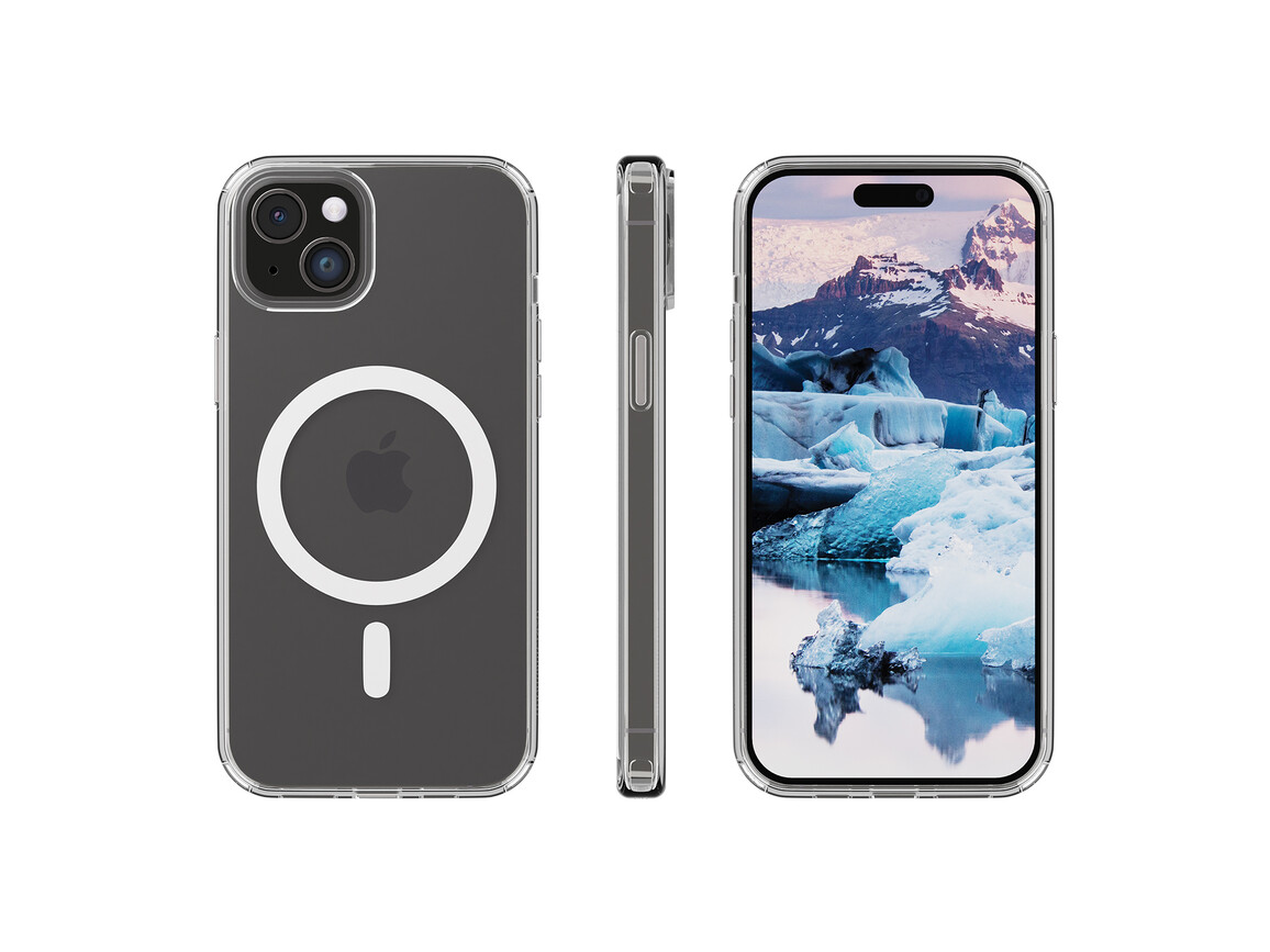 dbramante Iceland Pro Case mit  MagSafe für iPhone 15 Plus, transparent >