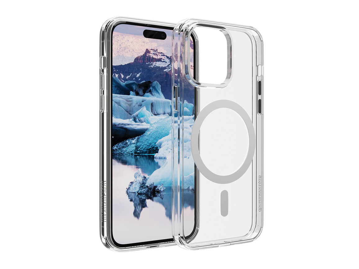 dbramante Iceland Pro Case mit MagSafe für iPhone 15 Pro, transparent>