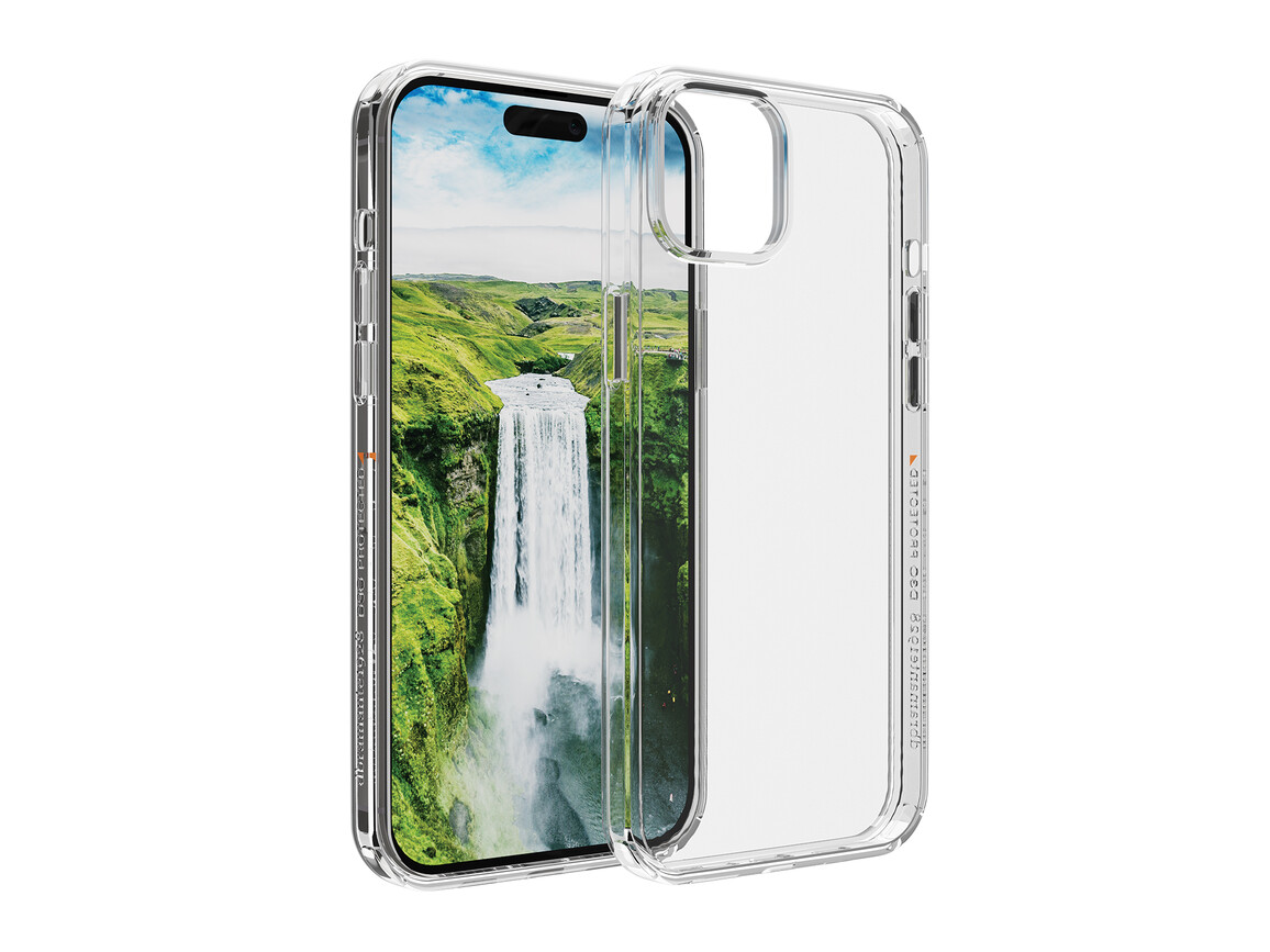 dbramante Iceland Ultra D3O Case für iPhone 15, transparent