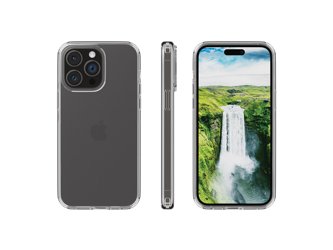 dbramante Iceland Ultra D3O Case für iPhone 15 Pro, transparent