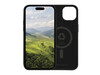 dbramante Monaco Silikon Case mit MagSafe für iPhone 13/14/15/16e, schwarz