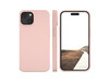 dbramante Monaco Silkon Case mit MagSafe für iPhone 14/15, pink sand