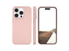 dbramante Monaco Silkon Case mit MagSafe für iPhone 15 Pro, pink sand