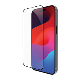 dbramante eco-shield Displayschutzfolie für iPhone 15 Pro, schwarz