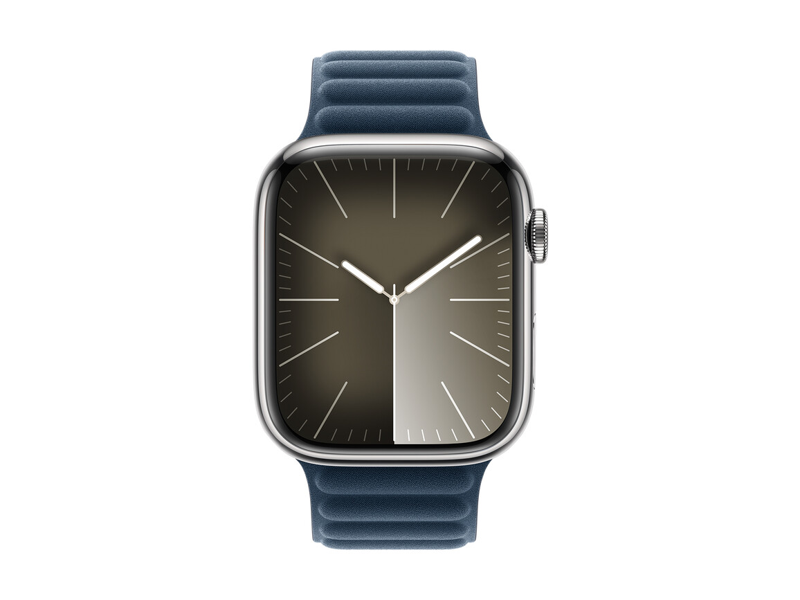 Apple Watch 41mm Armband mit Magnetverschluss, pazifikblau, M/L>
