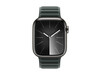 Apple Watch 41mm Armband mit Magnetverschluss, immergrün, M/L>