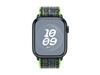 Apple Watch 45mm Nike Sport Loop, bright green/blau