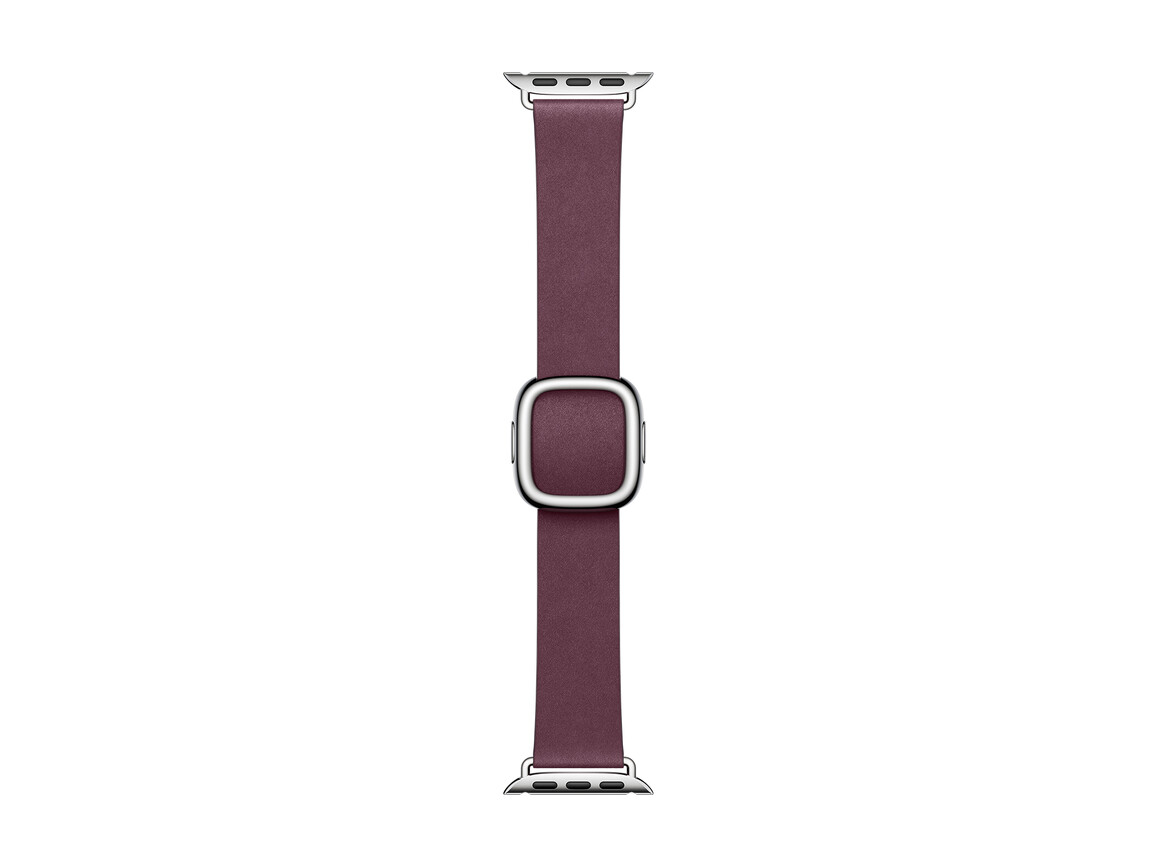 Apple Watch 41mm Modernes Armband, mulberry, M>