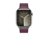 Apple Watch 41mm Modernes Armband, mulberry, M>