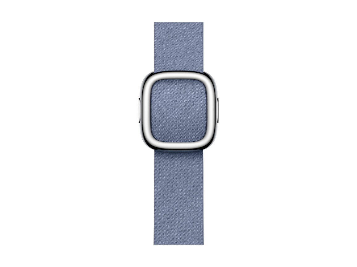Apple Watch 41mm Modernes Armband, lavendelblau, M>