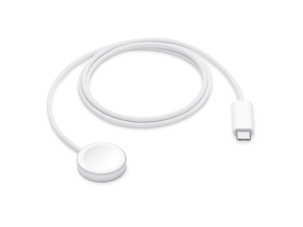 Apple Watch Magnetisches Schnellladegerät auf USB-C Kabel (1 m)