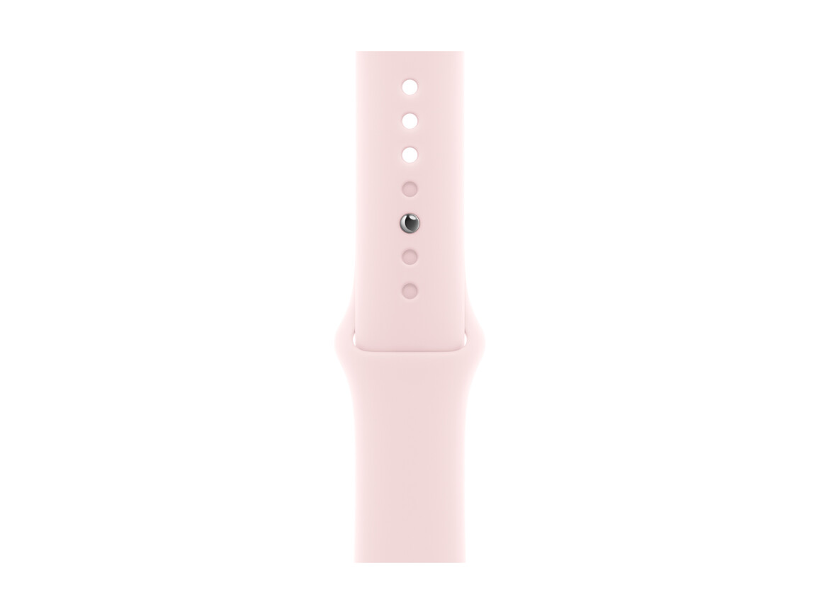 Apple Watch 41mm Sportarmband, hellrosa, M/L