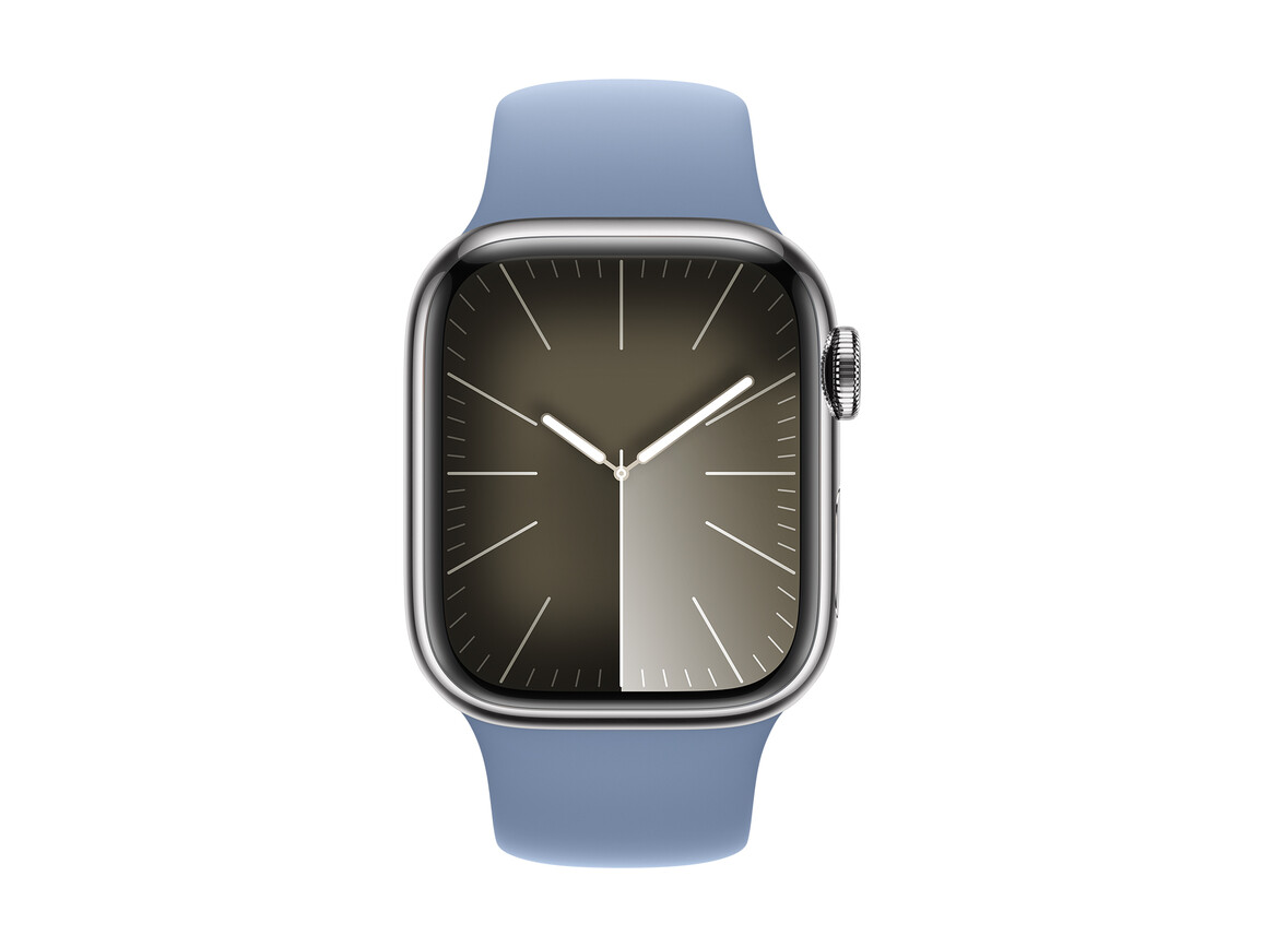 Apple Watch 41mm Sportarmband, winterblau, M/L