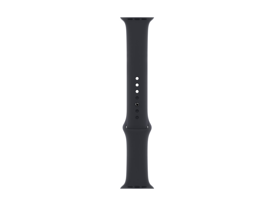 Apple Watch 45mm Sportarmband, mitternacht, S/M