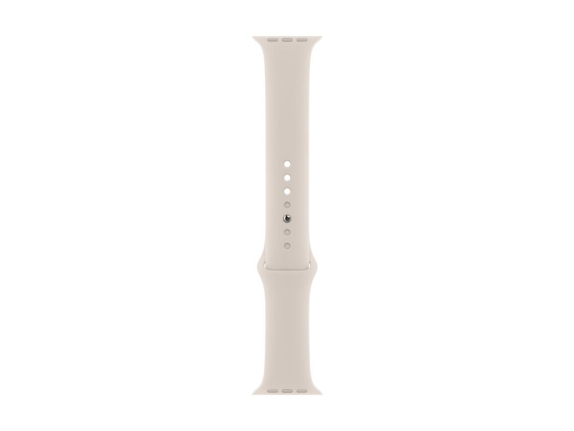 Apple Watch 45mm Sportarmband, polarstern, S/M>