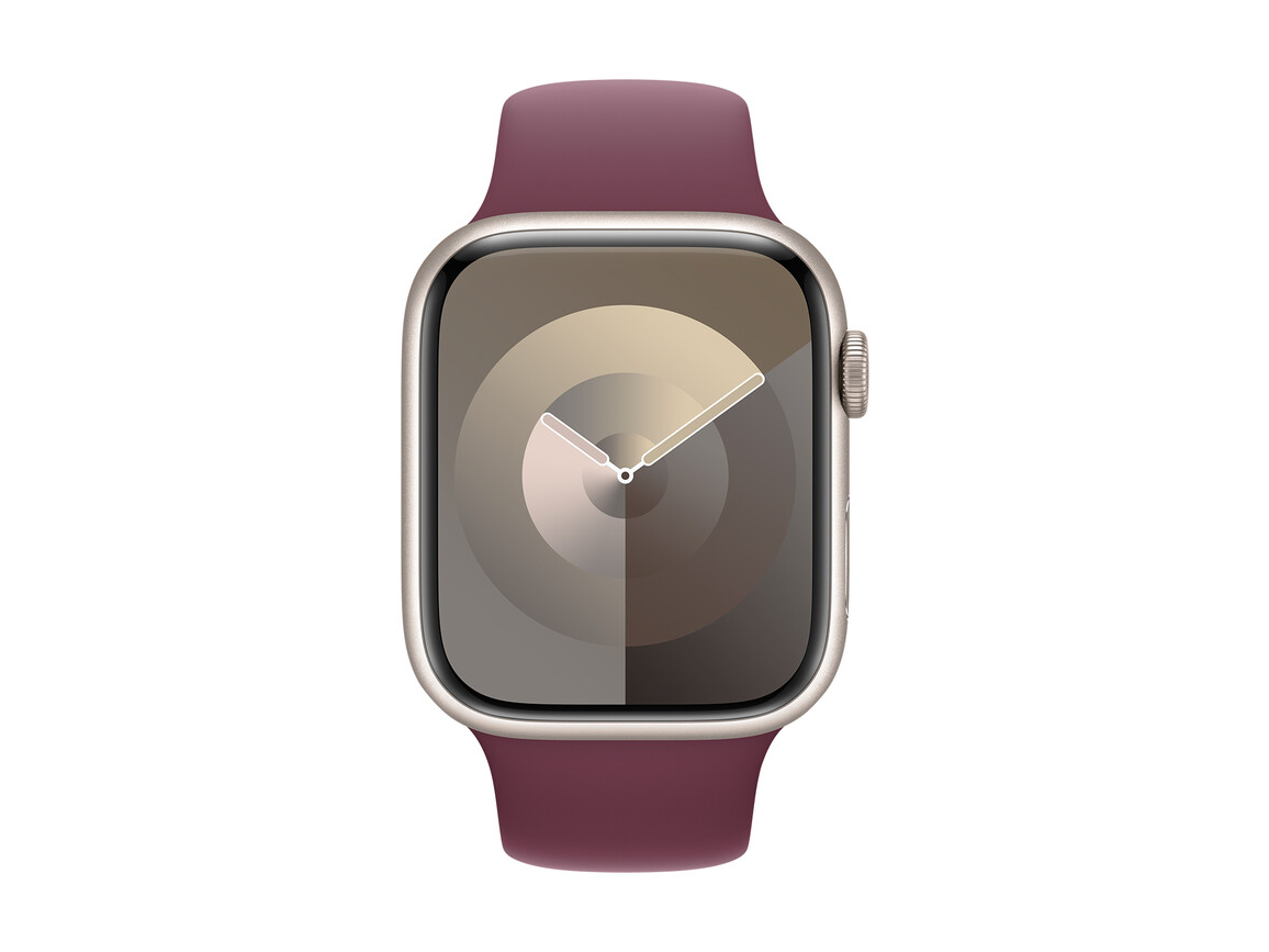 Apple Watch 45mm Sportarmband, mulberry, S/M