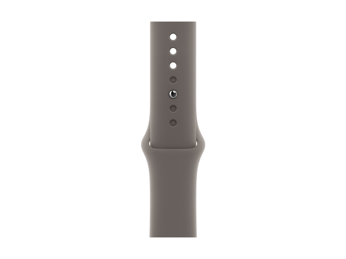 Apple Watch 45mm Sportarmband, tonbraun, M/L>