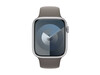 Apple Watch 45mm Sportarmband, tonbraun, M/L>
