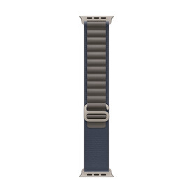Apple Watch 49mm Alpine Loop, blau, M