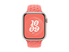 Apple Watch 45mm Nike Sportarmband, Magic Ember, S/M
