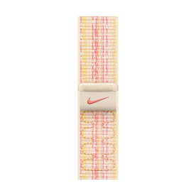 Apple Watch 45mm Nike Sport Loop polarstern/pink