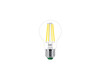 Philips Classic LED Lampe, LED CLA 60W E27 A60 4000K CL, transparent