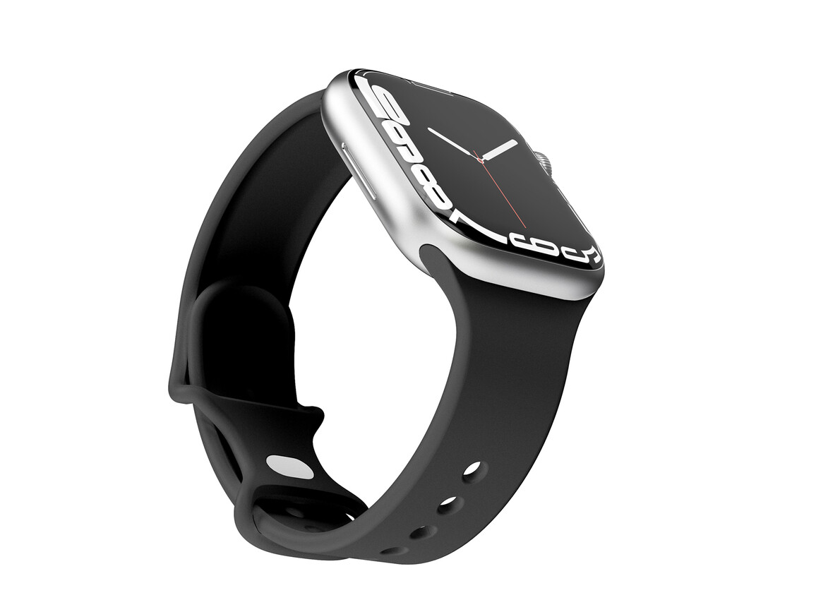 Vonmählen Silikon Loop One für Apple Watch 38/40/41 mm, schwarz