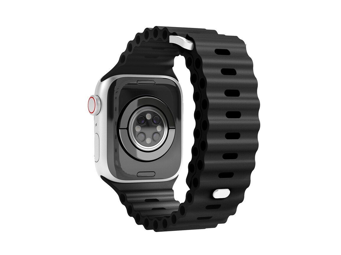 Vonmählen Wave-Armband für Apple Watch 38/40/41 mm, schwarz