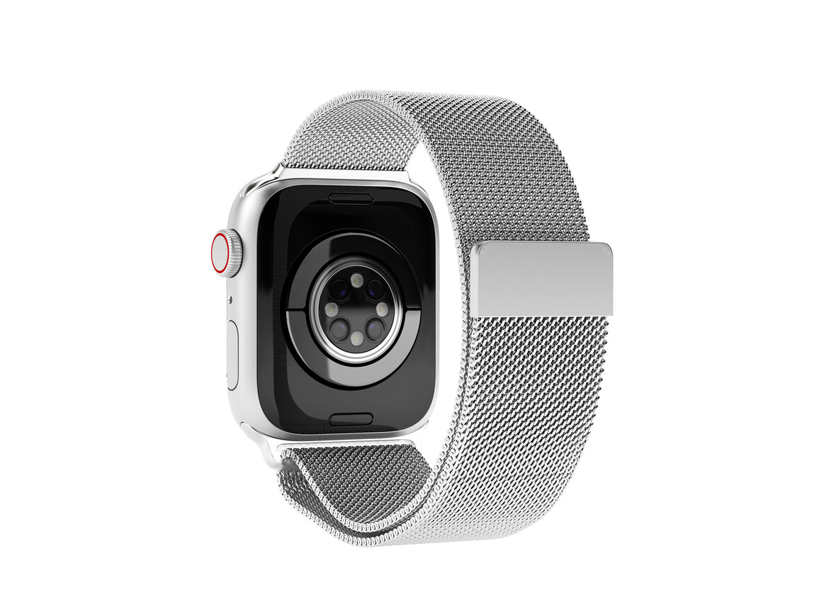 Vonmählen Milanesearmband für Apple Watch 42/44/45/49 mm, silber