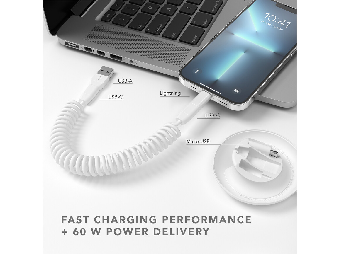 Vonmählen allroundo Eco, Ladegerät, weiß