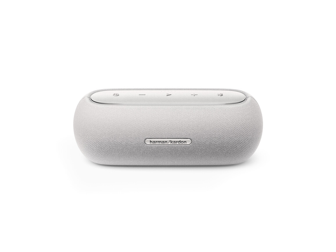 Harman/Kardon Luna tragbarer Bluetooth Lautsprecher, grau Harman/Kardon Luna tragbarer Bluetooth Lautsprecher, grau