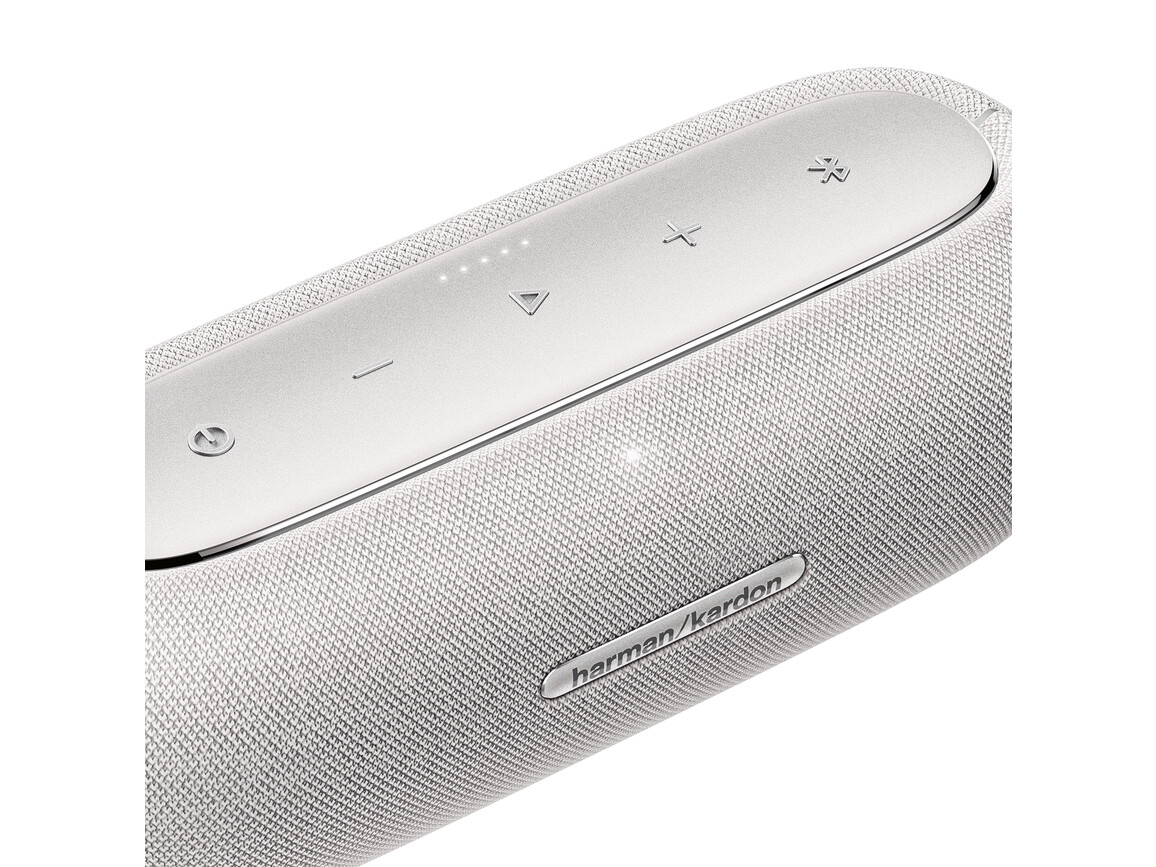 Harman/Kardon Luna tragbarer Bluetooth Lautsprecher, grau Harman/Kardon Luna tragbarer Bluetooth Lautsprecher, grau