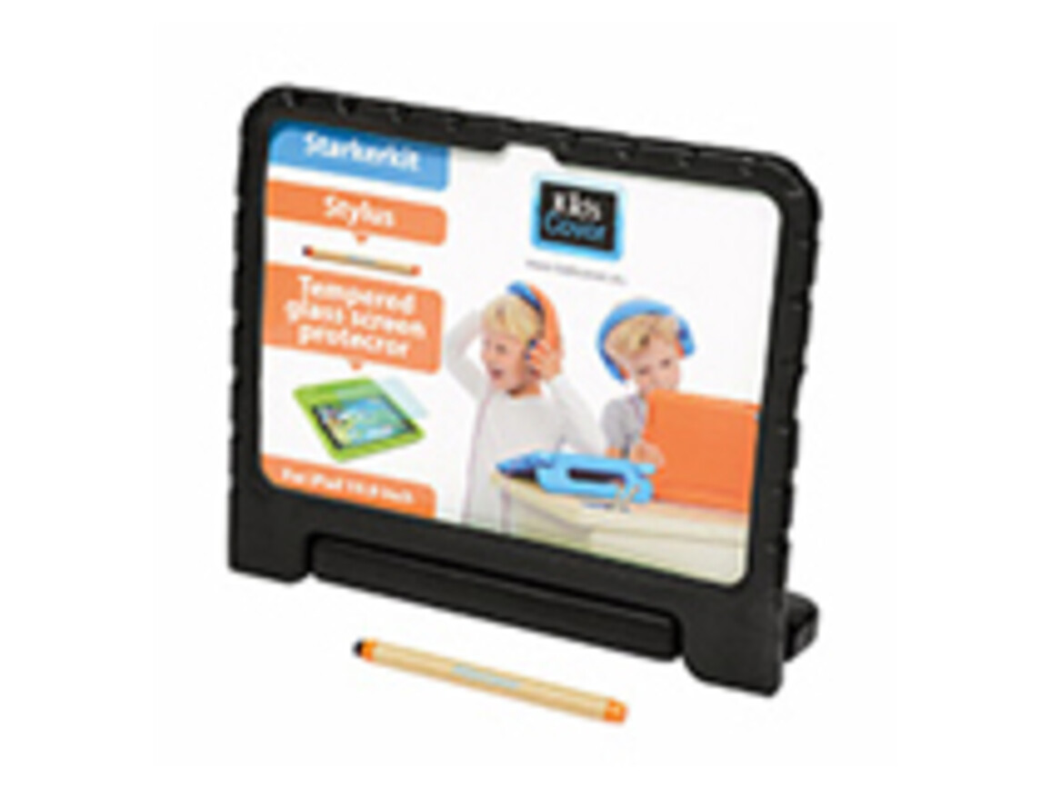 PARAT KidsCover für iPad 10,9" (10. Gen.)/11"(A16), schwarz