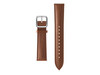 Withings Lederarmband (curved) 18mm, braun