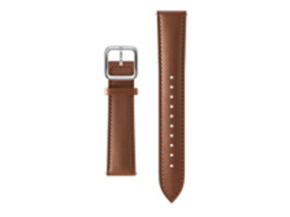 Withings Lederarmband (curved) 18mm, braun
