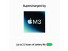 MacBook Pro 14&quot; mit M3 Chip 8-Core CPU und 10-Core GPU, 8GB, 512GB SSD, silber