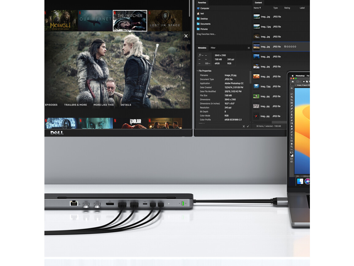 Satechi USB-C Dual Dock Stand >