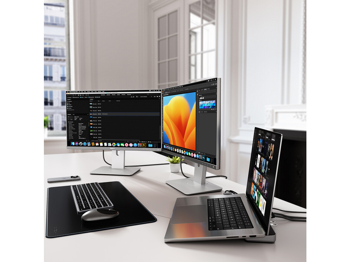 Satechi USB-C Dual Dock Stand >