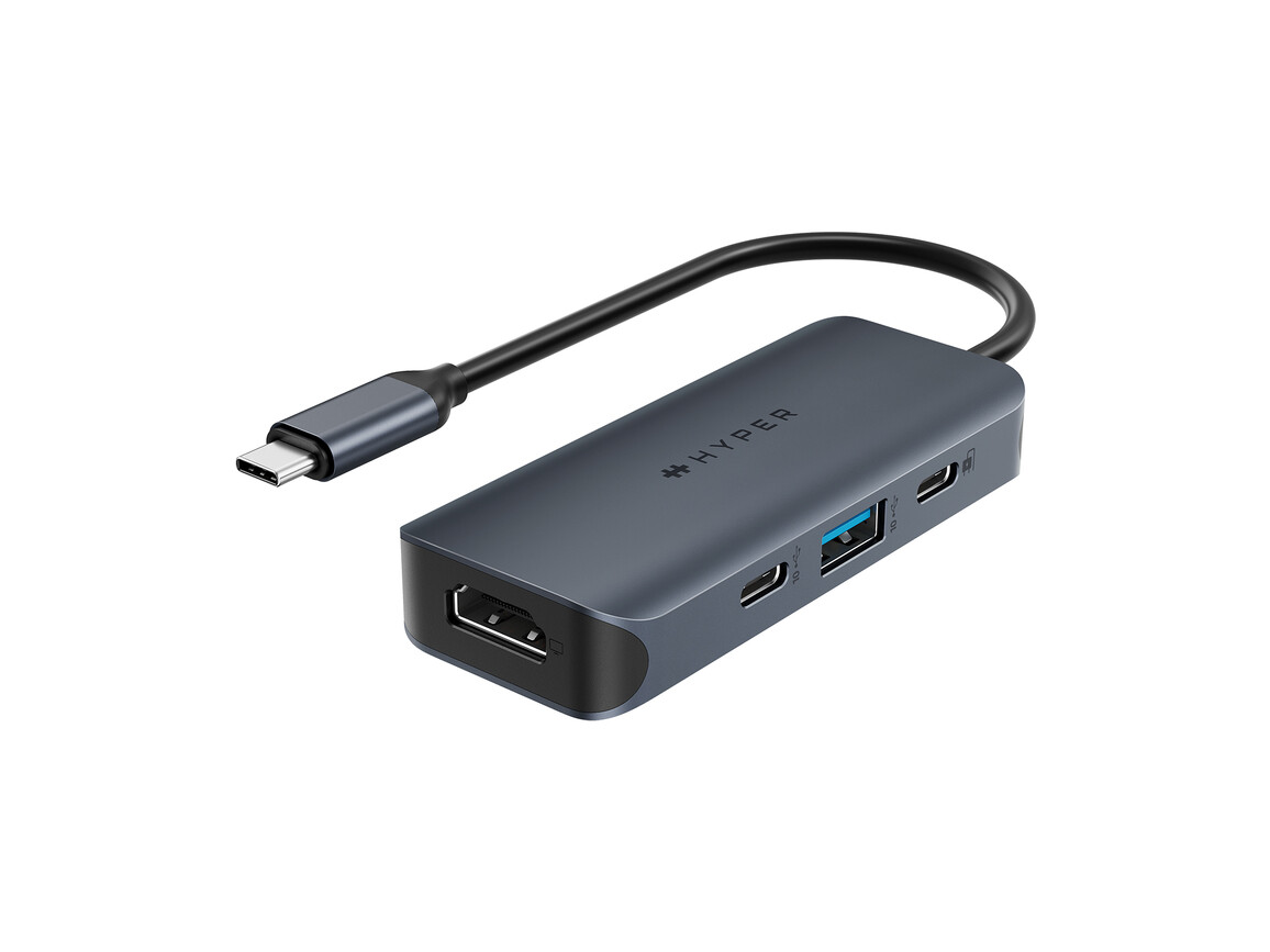 Hyper - HyperDrive Next 4-Port-USB-C-Hub, mitternachtblau