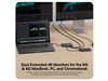 Hyper - HyperDrive Next Dual 4K HDMI 7 Port USB-C Hub, grau