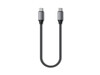 Satechi Type-C zu Type-C Kabel 25 cm, space grau
