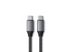 Satechi Type-C zu Type-C Kabel 25 cm, space grau