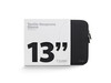 Trunk Textile Neopren Sleeve gerippt für MacBook Air/MacBook Pro 13", schwarz