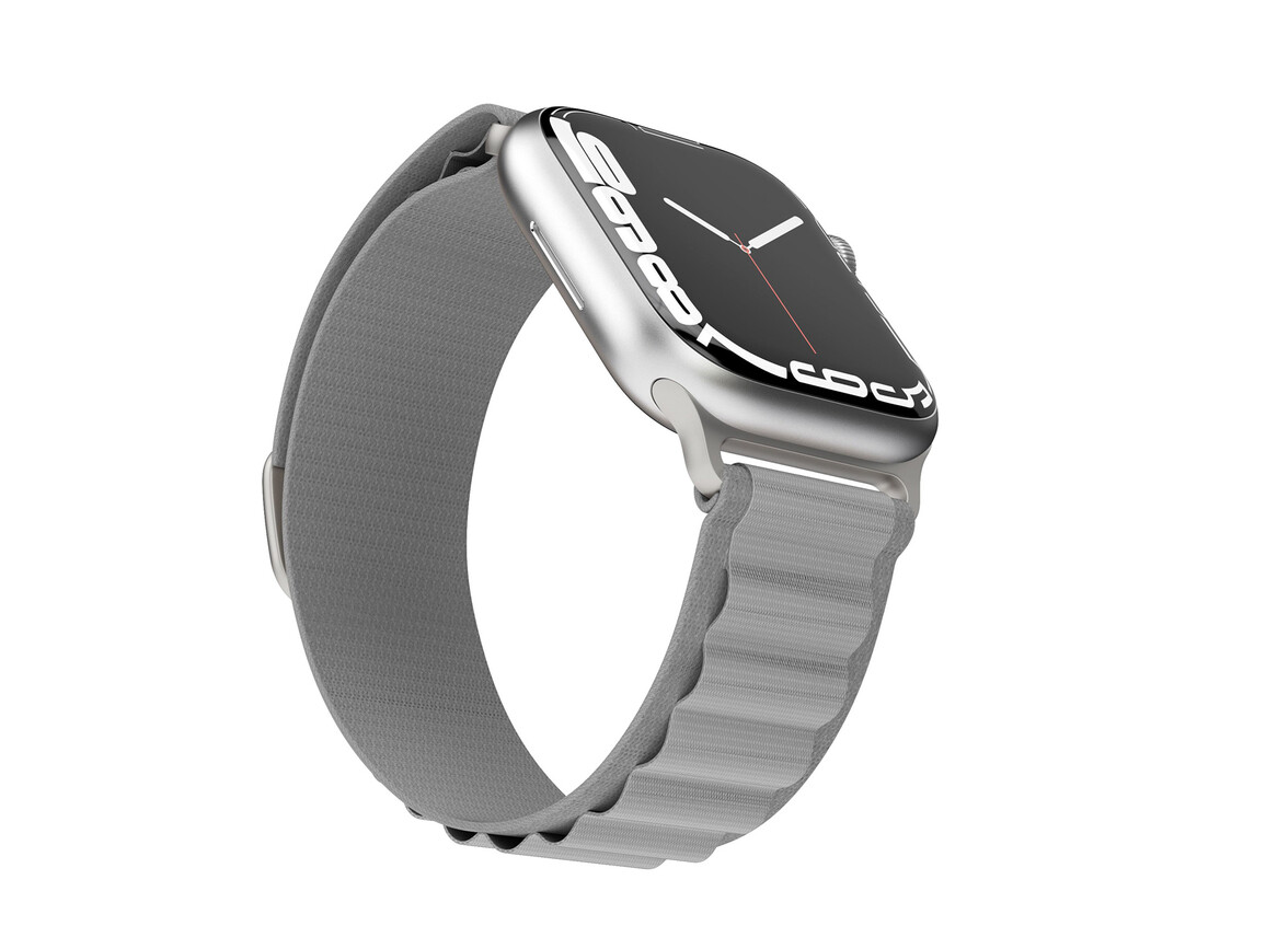 Vonmählen Action Loop One für Apple Watch 42/44/45/49 mm, hellgrau