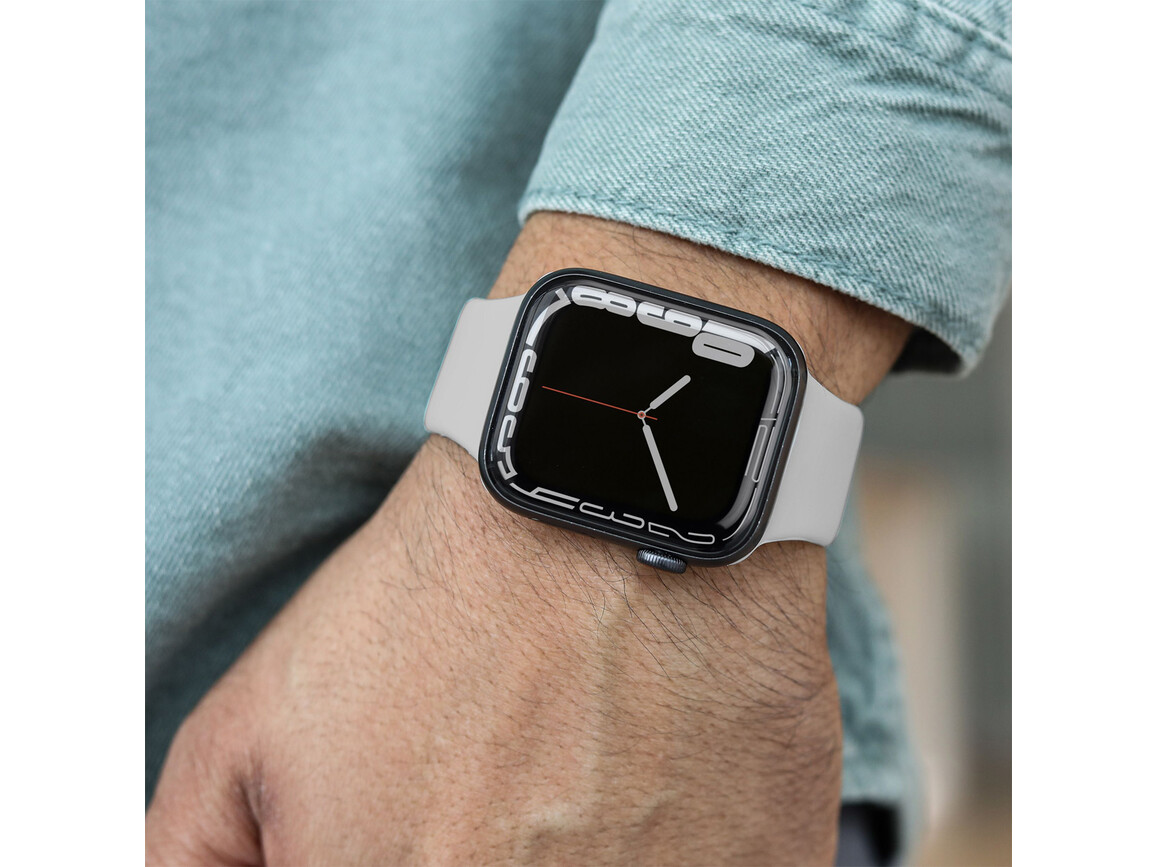 Vonmählen Silikon Loop One für Apple Watch 42/44/45/49 mm, hellgrau